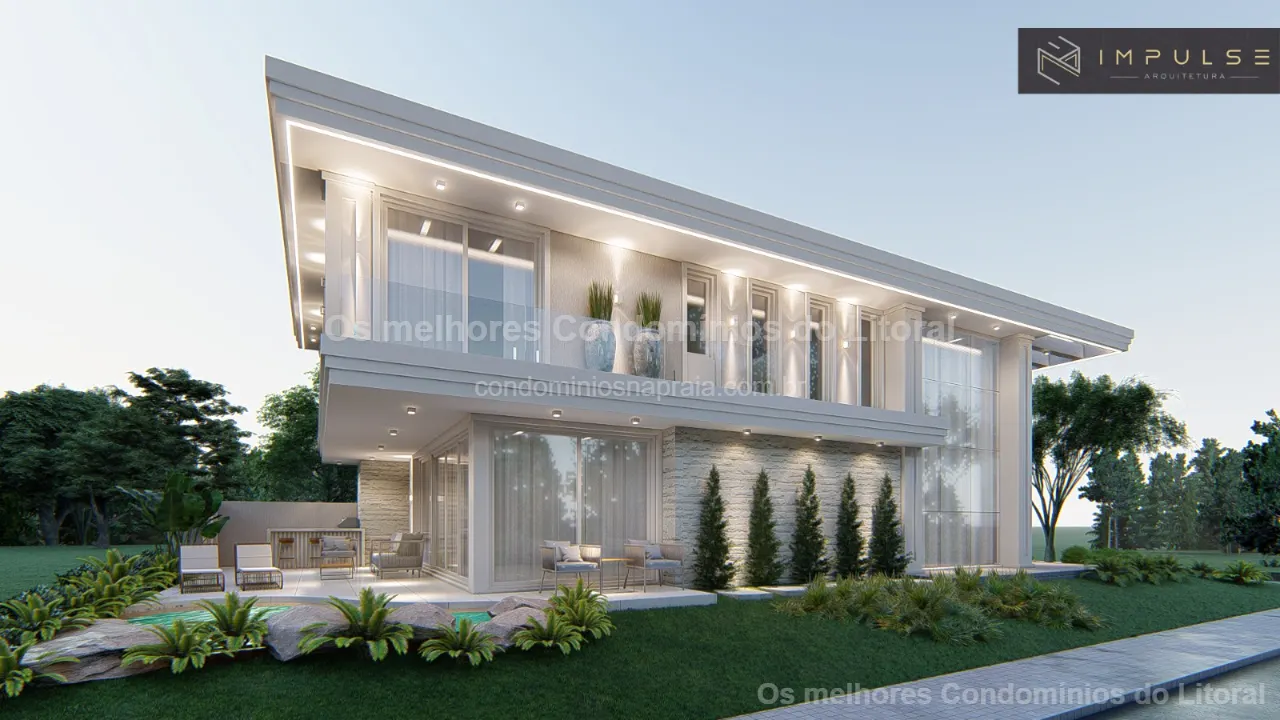 SOBRADO À VENDA NO CONDOMÍNIO CONDADO DE CAPÃO | 342 m² | 5 SUÍTES | CAPÃO DA CANOA — Capão da Canoa